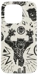 Coque pour iPhone 15 Pro Encre Marvel Black Panther Wakanda Forever