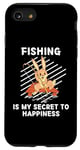 iPhone SE (2020) / 7 / 8 Cute Rabbit Fishing Is My Secret To Happiness Rabbit Lover Case