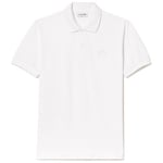 T-shirt Lacoste  POLO  L.12.12 CLASSIC FIT BLANC AVEC BADGE