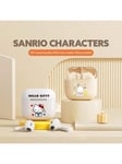 Sanrio Earbuds DX25 Langattomat kuulokkeet Bluetooth Älykäs Sport Touch Control Gaming HIFI Kuulokkeet Kompaktit ja kevyet, se on ihanteellinen valinta urheiluun, matkustamiseen, pelaamiseen ja syntymäpäivälahjoihin - violetti