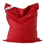 JUMBO BAG  ENVELOPPE DE COUSSIN DE PISCINE FLOTTANT 130 X 170 CM  ROUGE