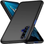 Huawei Nova 5T Ultratunt Mattsvart Skal Basic V2 Svart