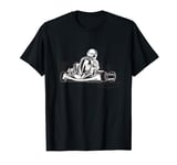 Gokart Comic Graphic Racer for Men Women Children T-Shirt