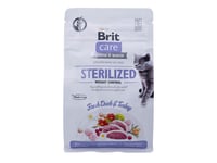 Brit Care Grain-Free Sterilized Weight Control - Torrfoder För Kattungar - 400 G