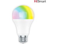 Hismart Hismart Smart Led-Glödlampa Med Trådlös Anslutning A60, 6W, E27, 2700K