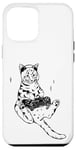 iPhone 12 Pro Max Retro Gaming Cat Headphones Controller Funny Cat Gamer Case