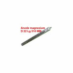 Anode magnésium Ø 22 X 310 mm M10X150 Fagor