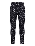 Floral Print Leggings Bottoms Leggings Navy Mango