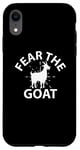 Coque pour iPhone XR Goat Lover Funny - Fear The Goat