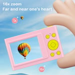 Point And Shoot Digital Camera 16X Digital Zoom 1000mAh 1080P Kids Camera For