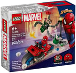 Lego Marvel - La Course-Poursuite En Moto : Spider-Man Contre Docteur Octopus - 76275