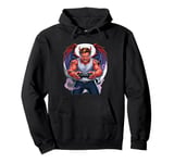 Battle Scarred Devil Angel Unleashed Power Tee. Pullover Hoodie