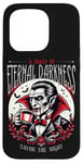 Coque pour iPhone 15 Pro Horreur gothique rétro vintage Vampire Toast Eternal Darkness