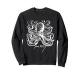 Jules Verne Signature - Sea Monster Octopus 2 - Fan T-Shirt Sweatshirt