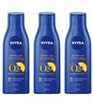 3x Nivea Q10 Firming Rich Body Lotion with Vitamin C 250ML