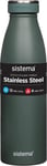 Sistema Hydrate Stainless Steel Water Bottle | 500 Ml Leak-Proof Reusable | BPA 