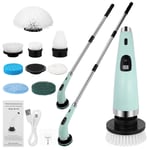 Electric Spin Scrubber Handheld Cleaning Brush Cordless Turbo Scrub Tools