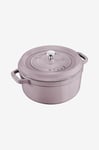 Staub - Gjutjärnsgryta 24 cm - Rosa