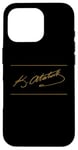 iPhone 16 Pro Signature M.K. Atatürk Founder of the Turkish Republic Case