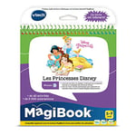 VTech - MagiBook Disney, Livre Éducatif Enfant Niveau 3 Les Mots Enchantés des Princesses Disney, Pages Illustrées et Interactives, Cadeau Fille et Garçon de 5 Ans à 7 Ans - Contenu en Français