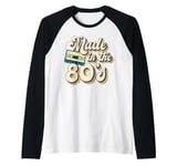 I Love The 80s Men Women Kids 70's 80's Party Retro Costume Raglan Baseball Tee