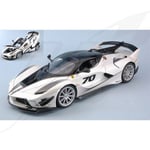 FR- Burago FERRARI FXX-K EVO N.70 WHITE 1:18 - BU16012G