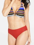 Joanna Hope Bikini Set Regatta Red Blue Size 22 Padded Triangle Halter Top Brief