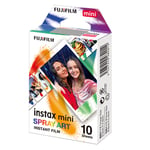 instax mini Film 10pk Spray Art