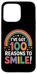 iPhone 15 Pro Max 100th Day of School I've Got 100 Reasons to Smile Case