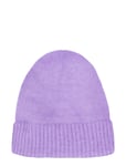 Brook Knit Hat Purple Second Female