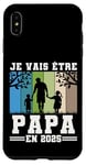 Coque pour iPhone XS Max Futur Papa 2025 Annonce Naissance 2025 Cadeau Fête Des Pères