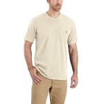 Carhartt K87 lomme t-shirt, Herre, Oat milk, XS