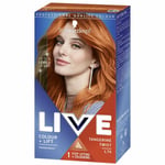 Schwarzkopf Live Color + Lift Permanent Colour Hair Dye, L74 Tangerine Twist