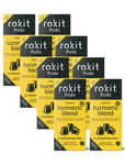 Rokit Pods | Organic Turmeric Golden Blend Tea Pods | Nespresso Coffee Machine Compatible Pods | Compostable Capsules | Instant Drink | No More Scooping, Whisking or Dust | 80 Pods Multipack Bundle