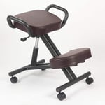 Chaise Ergonomique à Genoux, Chaise Tabouret Genou Conçu avec Hauteur de poignée réglable Genou de Bureau Posture Ergonomique Right Home