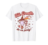 Till Death Do Us Party Retro Bachelorette Fall Matching T-Shirt