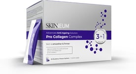 SKINNEUM Pro Collagen Complex (30 Sachets) Hochdosiertes anti Aging Mittel, 2500