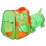 Chad Valley Dinosaur Pop Up Play Tent and Tunnel