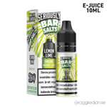 Doozy Seriously Bar Salts | Lemon Lime 10ml E-Juice 14mg Saltnikotin