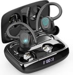 Wireless Earbuds, Wireless Headphones Running Bluetooth 5.3 Headphones with Mic