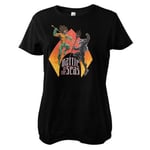 Hybris Aquaman - Battle Of The Seas Girly Tee (S,Black)