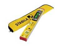 Stabila Tech 196 Dl 19830 Digitalt Vattenpass Med Halkskydd, Inkl. Väska 40 Cm 0,5 Mm/M