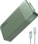 NOBIS Power Bank, 35W 20000mAh Portable Charger, USB C Fast Charging, 4 Ports