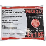 BOLASECA - Recharge absorbeur d'humidité sachet 4 x 1kg