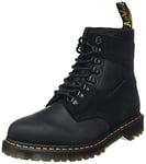 Dr. Martens Homme 1460 Amphibians, Black Streeter & Black E.H. Suede, 40 EU