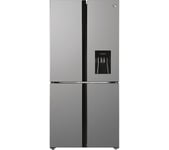 HOOVER H-FRIDGE 700 HSC918EWXK Fridge Freezer - Silver, Silver/Grey