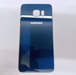 Genuine Samsung Galaxy S6 Edge Plus Back Blue Topaz Glass Rear Battery Cover