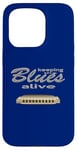 Coque pour iPhone 15 Pro Harmonica blues harp jazz