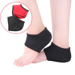 Foot Ankle Pads Cushion Plantar Fasciitis Pain Relief Heel Black M