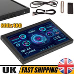 Computer Data Temp Monitor 5 Inch IPS Screen PC CPU Data Monitor For Gaming UK